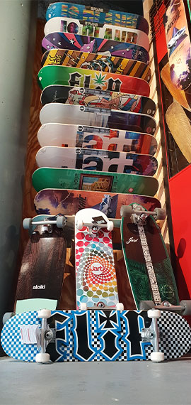 Skateboards et longboards